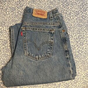 Levi's Women's Straight Blue Jeans